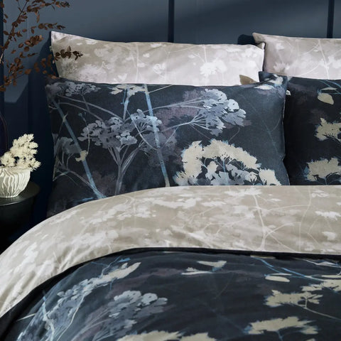 Graham & Brown Flower Press Indigo Duvet Cover Set 7