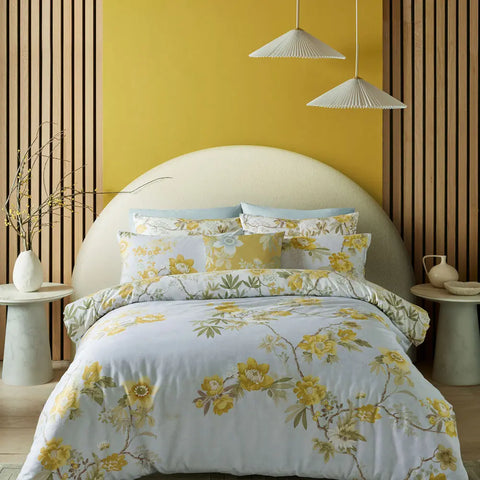 Graham & Brown Kimono Dreams Yellow Duvet Cover Set 1