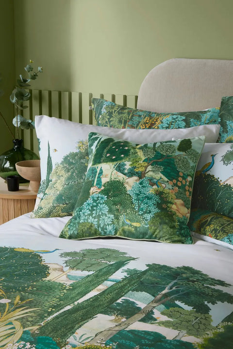 Graham & Brown New Eden Green Duvet Cover Set 7