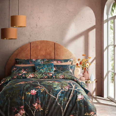 Graham & Brown Night Garden Navy Duvet Cover Set 1