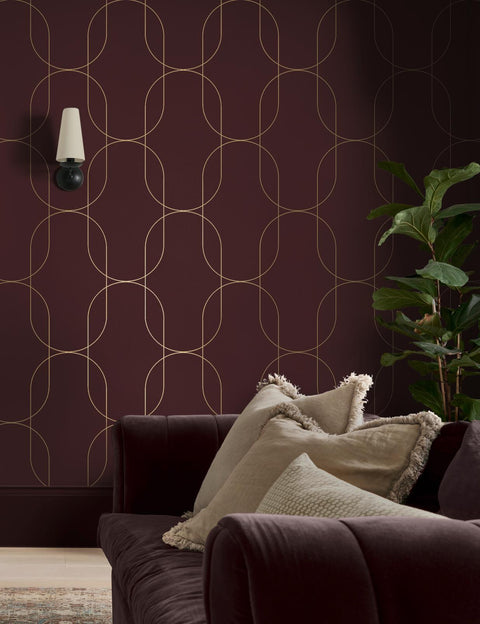 Graham & Brown Palais Fig Wallpaper