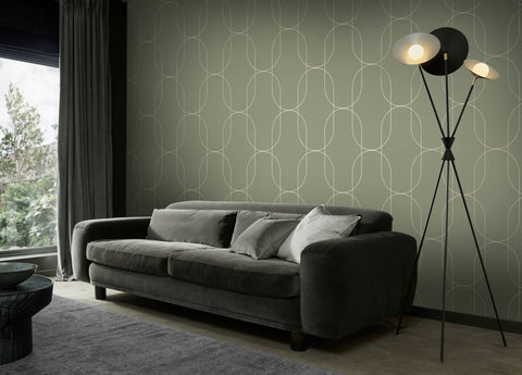 Graham & Brown Palais Sage Wallpaper