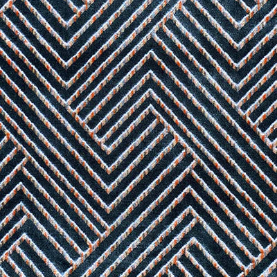 Spink & Edgar Grassetto velvet in Multi 