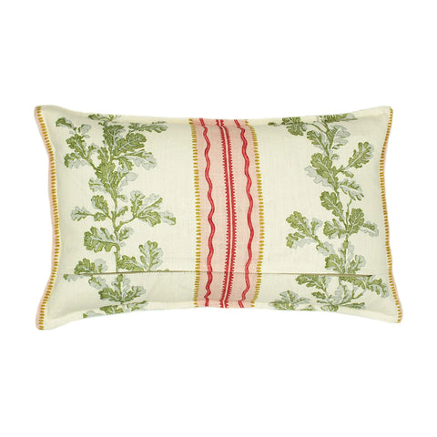 Hester Pink Green cushion