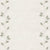 Ian Mankin Fabric Embroidered Union Leaf Floral Sage