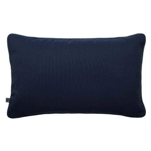 Graham & Brown Ikat Stripe Blue Cushion Back