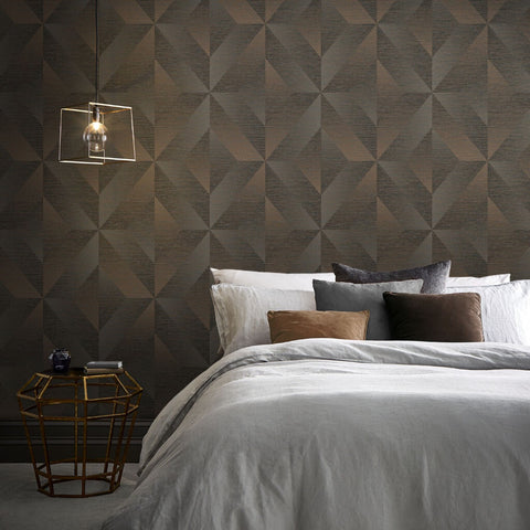 Graham & Brown Wallpaper Atelier Bronze