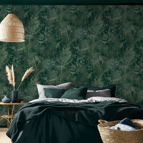 Graham & Brown Wallpaper Restore Emerald