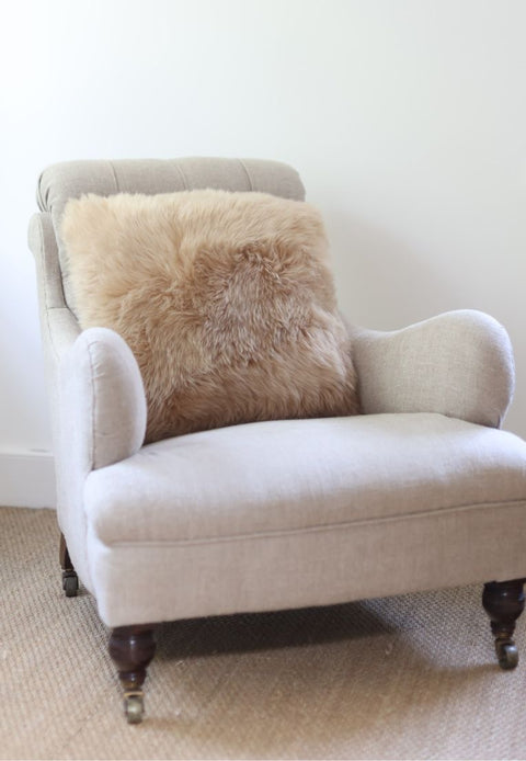 Luxe Sheepskin Cushion