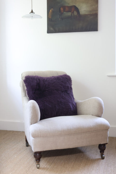 Luxe Sheepskin Cushion