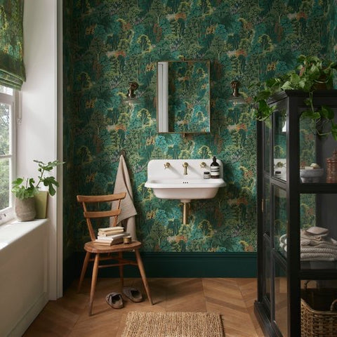 Graham & Brown Wallpaper New Eden Emerald