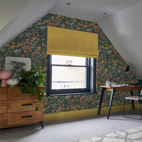 Graham & Brown Wallpaper Wallflower Emerald