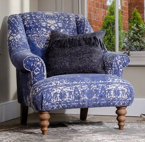 Tetrad Jacaranda Arm Chair Blue