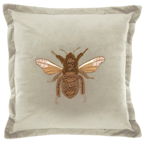 Bee Velvet Cushion