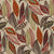 Mulberry Home Fabric FOREST LEAVES RED PLUM