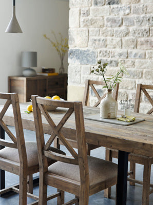 Nixon Cushioned Dining Chairs (Pair)