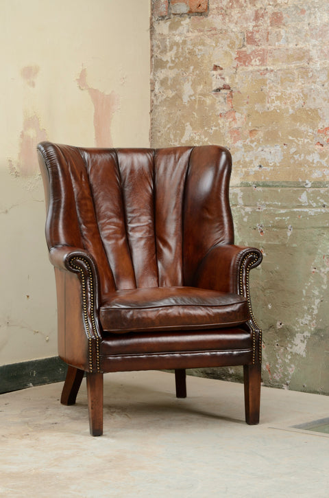 Tetrad Bradley Fluted chair Leather