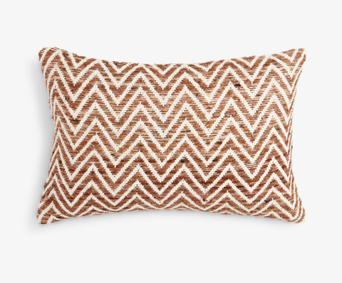 Zig Zag woven weave cushion