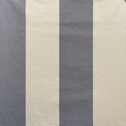 Tetrad fabric SALCOMBE STRIPE GULL grey