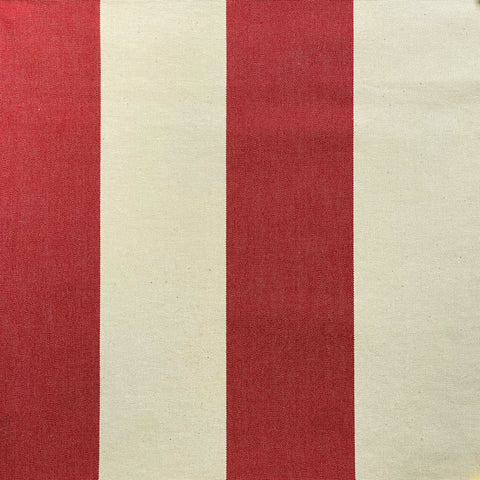 Tetrad fabric SALCOMBE STRIPE SUNSET red
