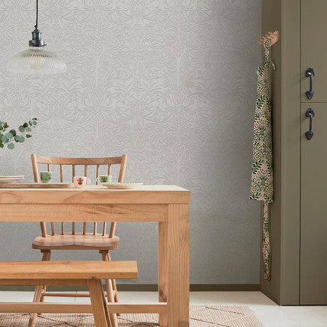 William Morris at Home Brother Rabbit Paintable Wallpaper – bowerbirds ...