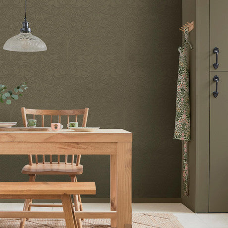 William Morris at Home Brother Rabbit Paintable Wallpaper – bowerbirds ...