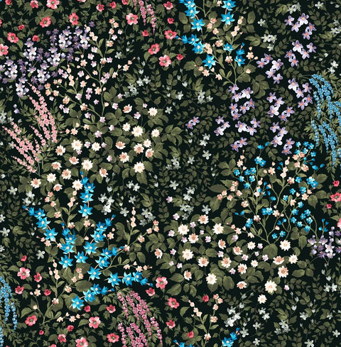 Painterly Flora Wallpaper