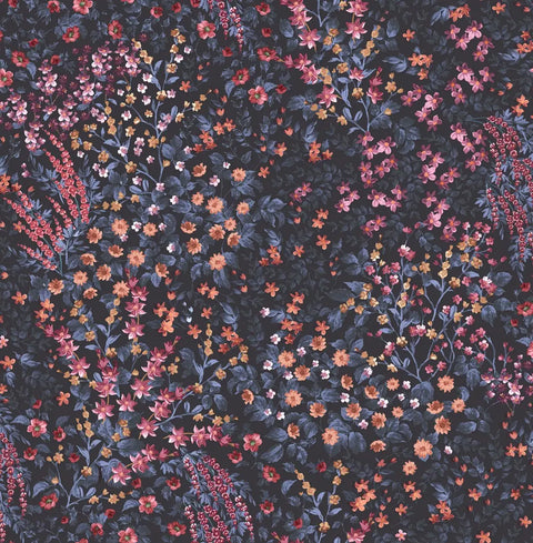 Painterly Flora Wallpaper