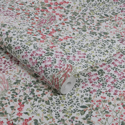 Painterly Flora Wallpaper