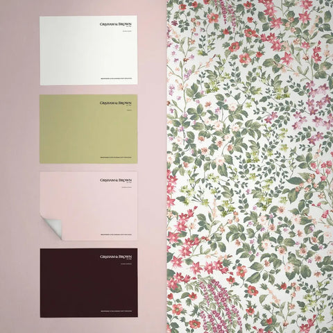 Painterly Flora Wallpaper