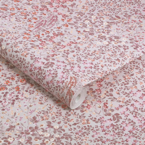 Painterly Flora Wallpaper