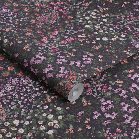 Painterly Flora Wallpaper
