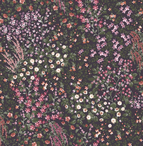 Painterly Flora Wallpaper