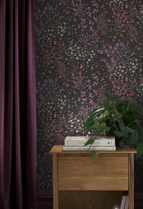 Painterly Flora Wallpaper