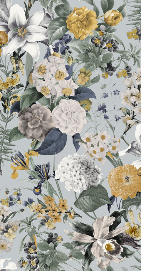 Glasshouse Flora Wallpaper