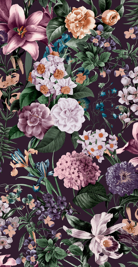 Glasshouse Flora Wallpaper