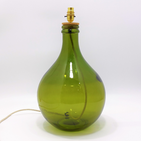 Glass Teardrop Lamp