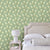 Linwood Miyagi Wallpaper Green Blue Bed